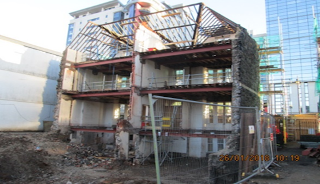 Churchill Way, Cardiff Intelle Construction